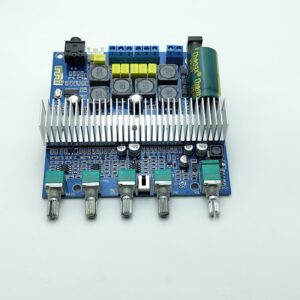 DC12V-24V 2.1 Channel TPA3116 Bluetooth Subwoofer Amplifier Board (2x50W+100W)